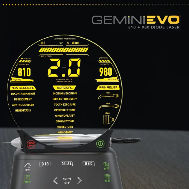 Gemini EVO 810 + 980 nm Dual-Wavelength Diode Laser