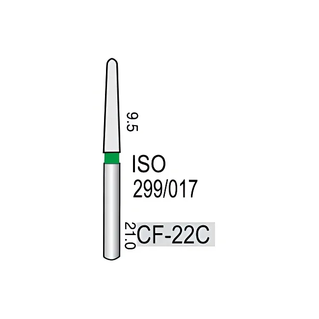 Chamfur Torpedo (Gingival Curettage) CF-22C, Coarse Grit, 298/017