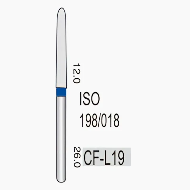 Chamfur Torpedo (تجريف اللثة) ساق طويل CF-L19، خشونة قياسية، 212/018
