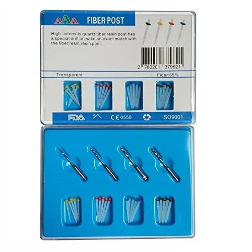 Fiber Post Kit Assorted with Drill