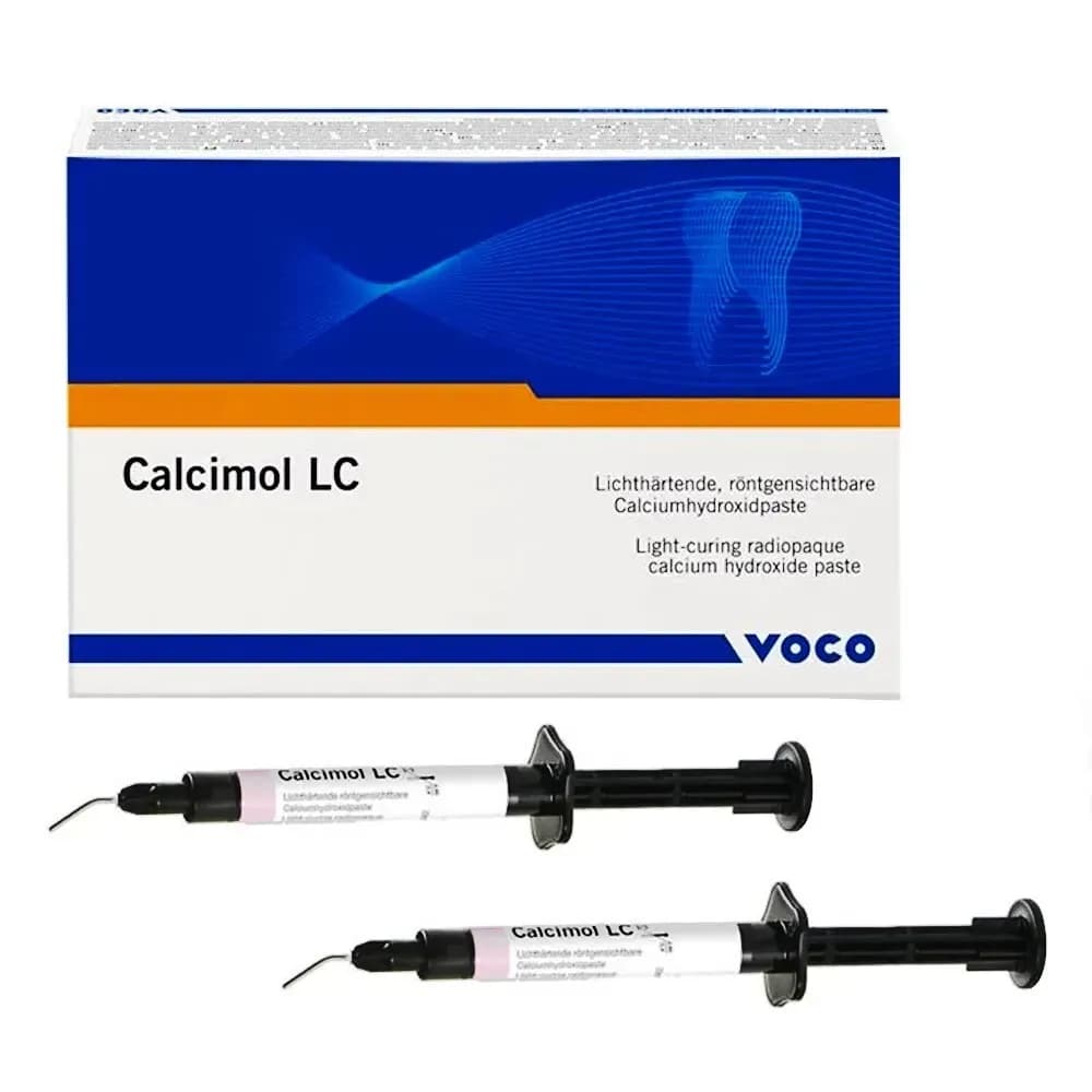Calcimol LC Light-Cure Calcium Hydroxide Paste, 2.5 g