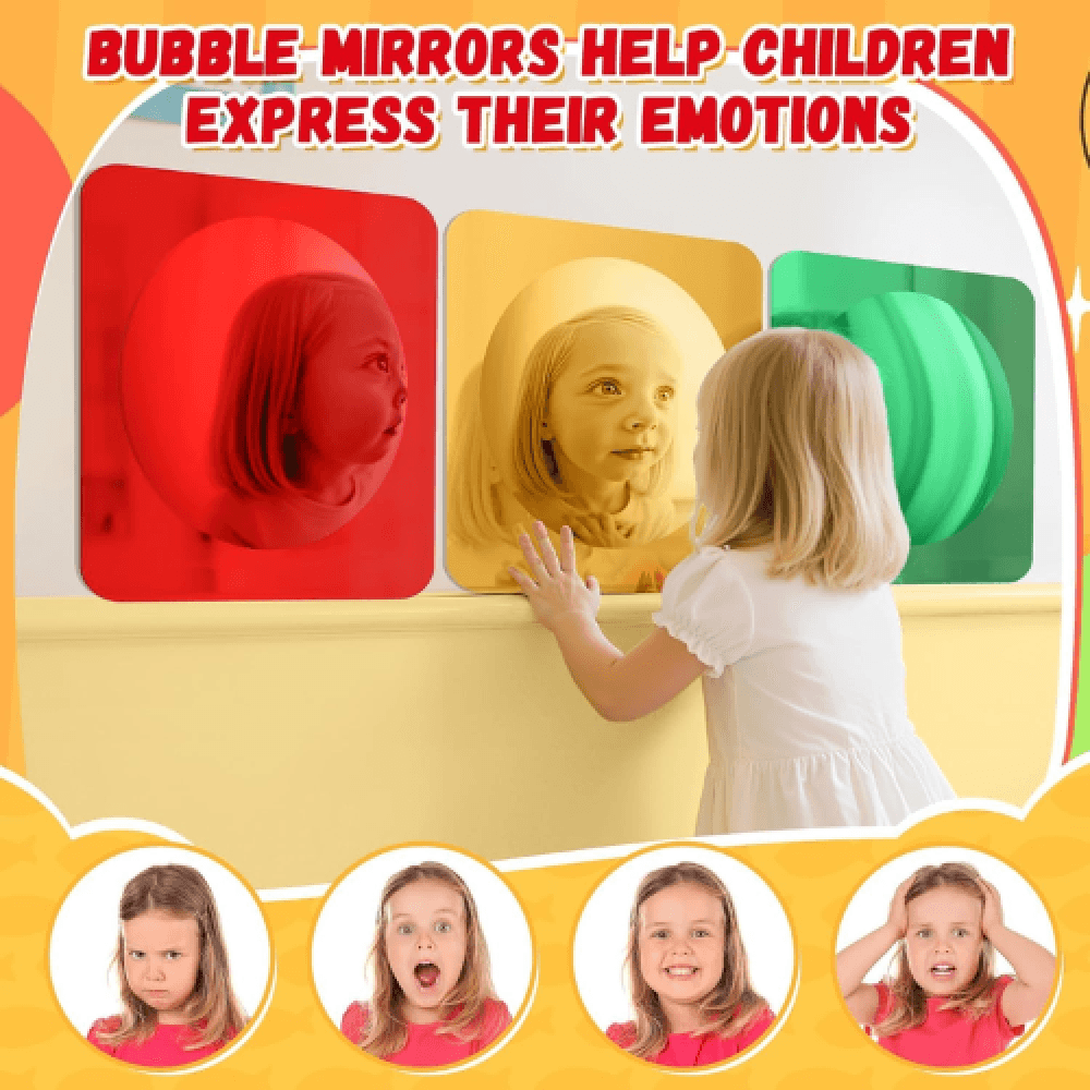 مرايا الفقاعات الحسية - Sensory Bubble Mirrors