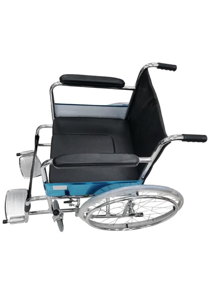 Commode Chair with Large Wheels, DY02608 -L
