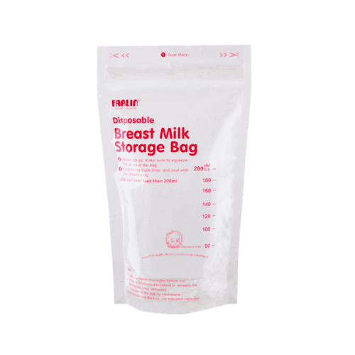 Breast Milk Storage Bags, 200ml, 20 Bags