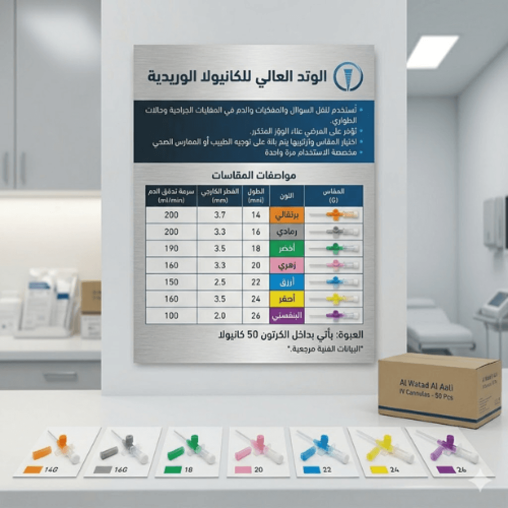 كانيولا وريديه IV Cannula