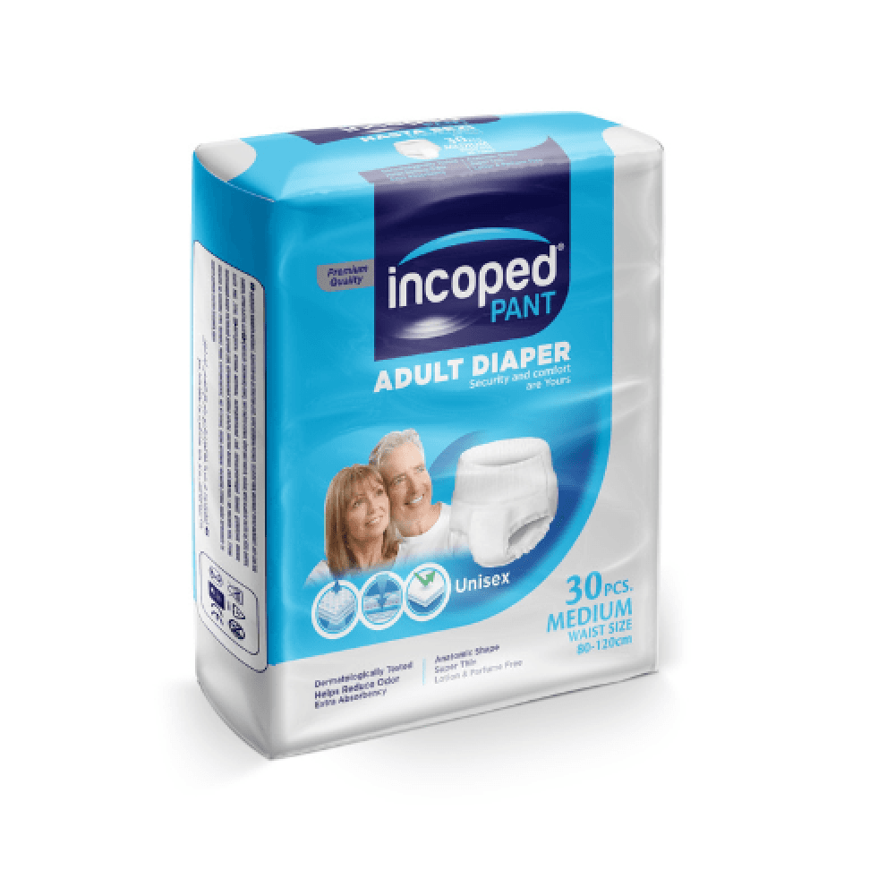 Incontinence Pull-Up Briefs, Turkish, 30 Pieces