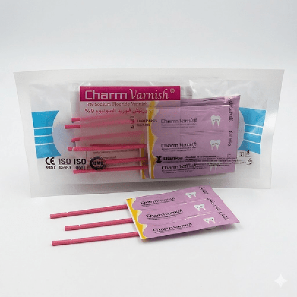 ورنيش الفلورايد بالصوديوم Charm Varnish, Sodium Fluoride Varnish