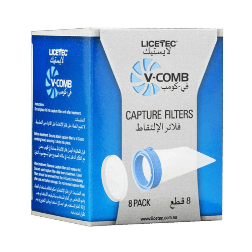 Lice Capture Filters, V-COMB