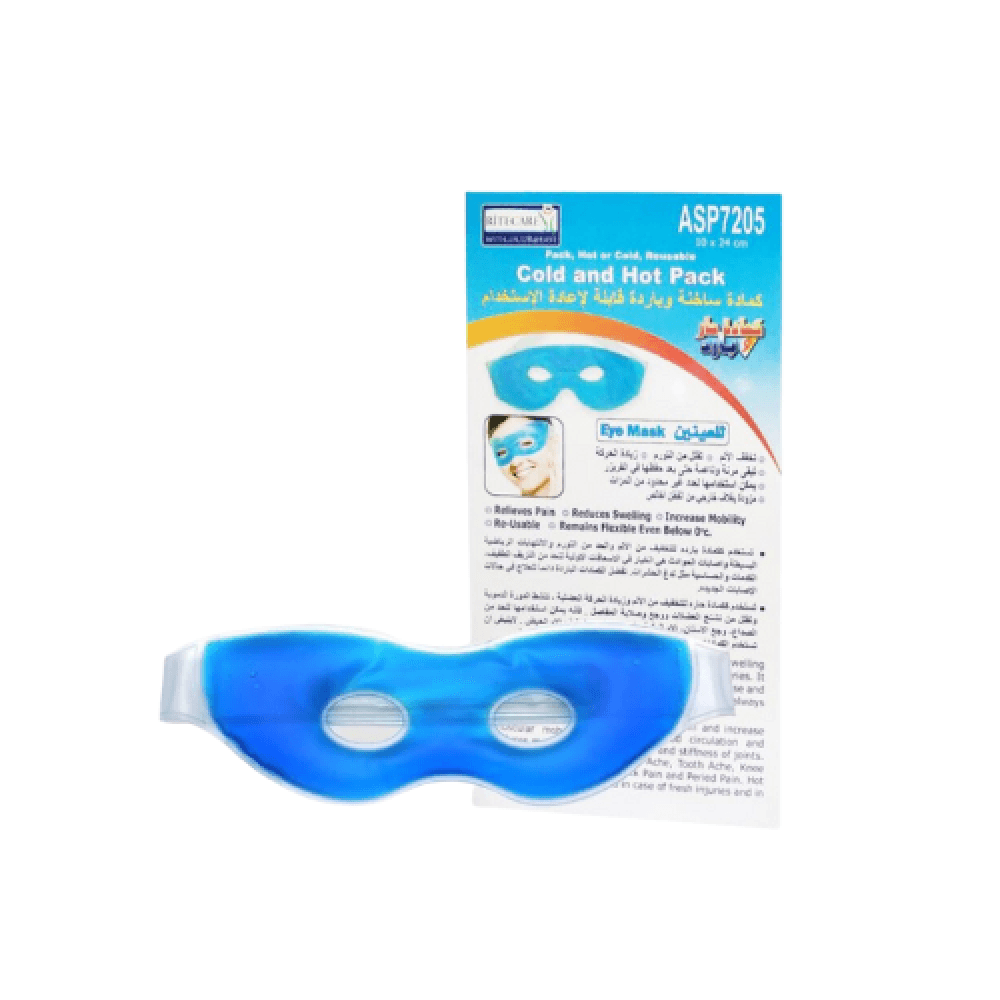 Hot/Cold Gel Eye Mask, With Cover, ASP7205