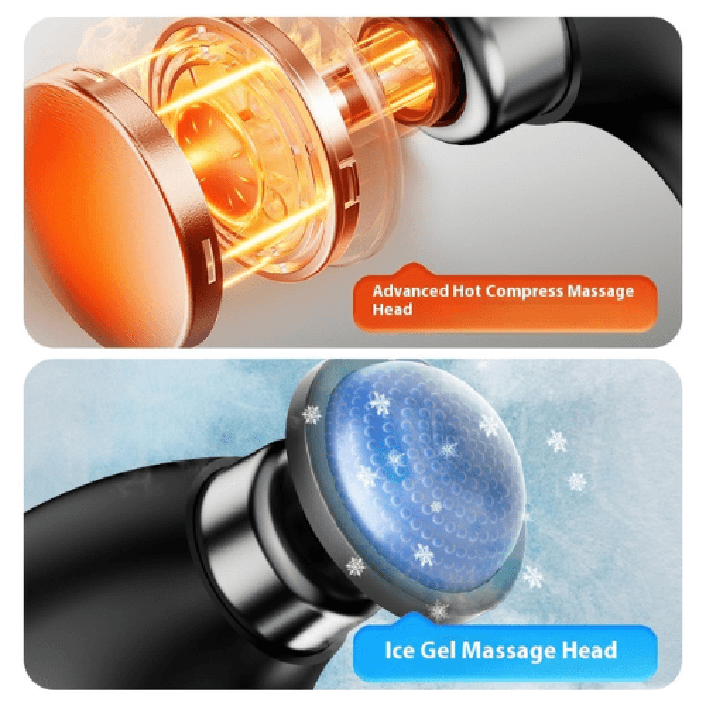 Folding Professional Massager with Heat and Cold