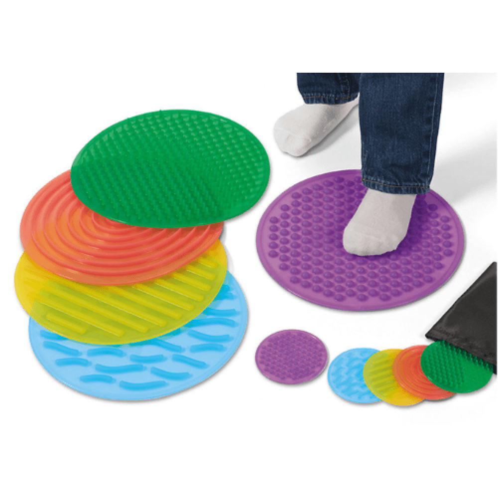 Sensory Floor Mat Set, Pediatric, 5 Pcs