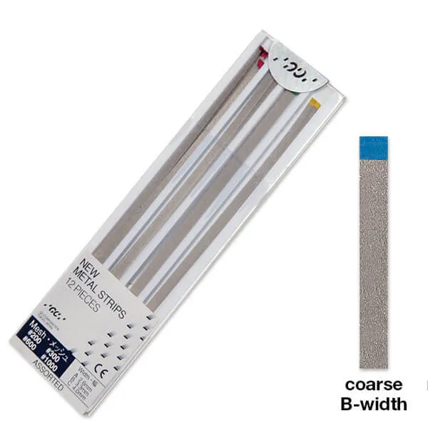 GC METAL STRIPS, Blue (Preparation), #300, PK/12
