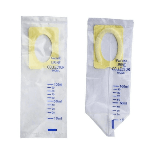 Pediatric Urine Collection Bag, Sterile, 100 mL