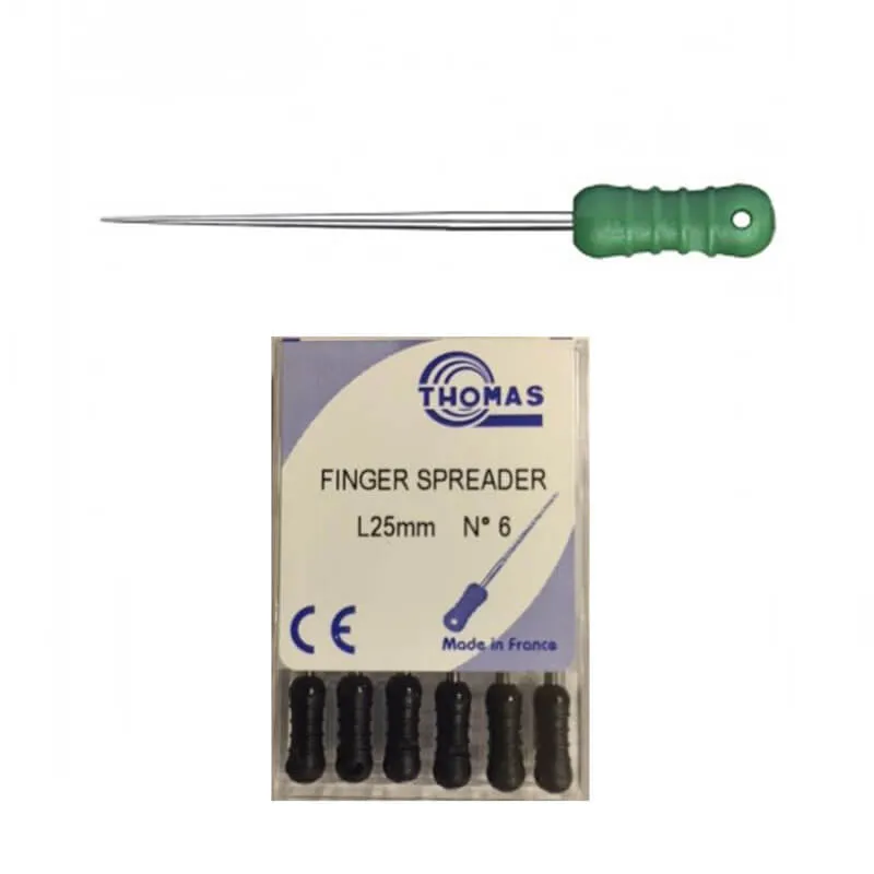 Thomas Finger Spreader 25mm #1-6 من الفولاذ المقاوم للصدأ