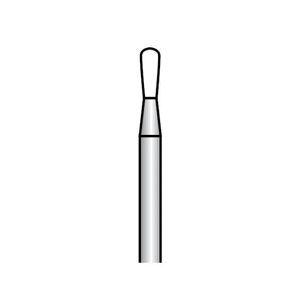 Ash Hi-Di Diamond Burs, Pear (234), Medium, FG 014