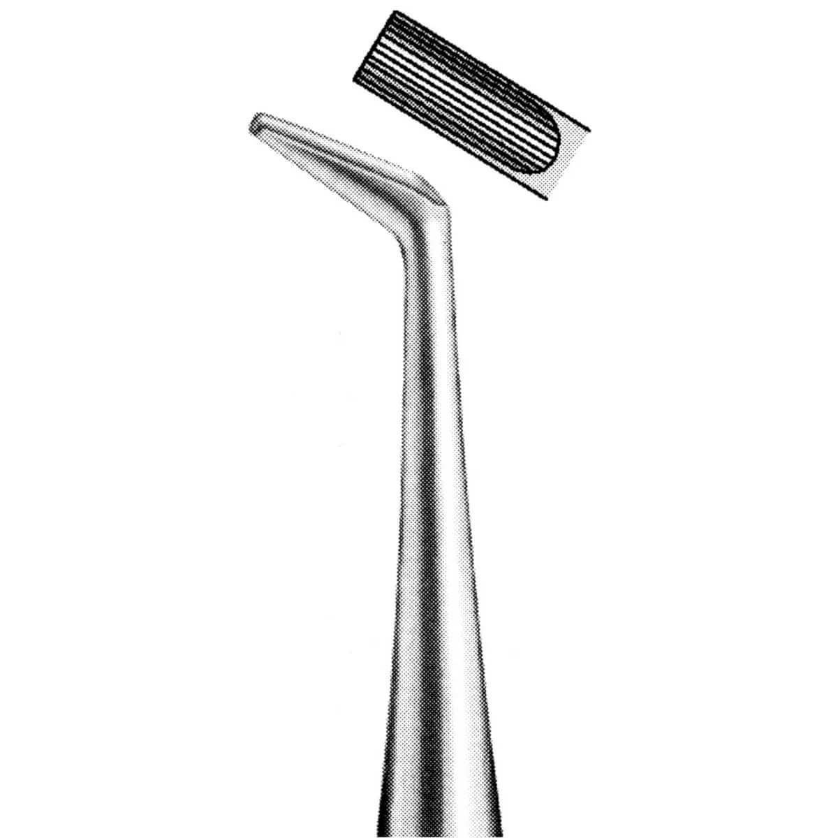 رافعة جذور Berten 5mm