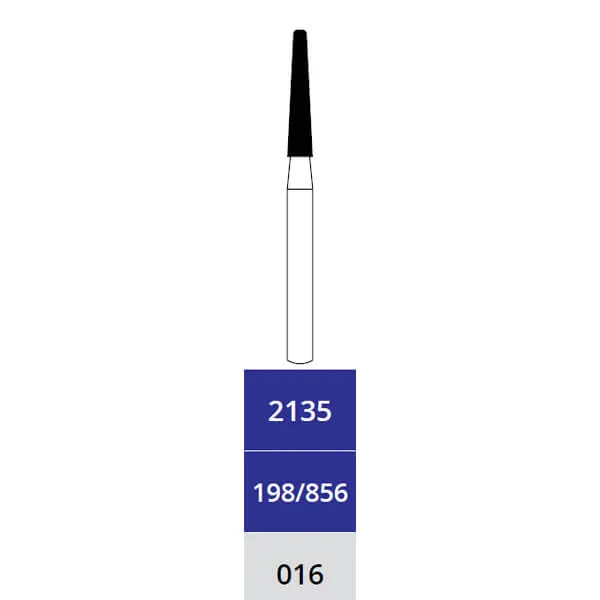 Diamond Bur, Cone Round End, X-Fine, FG (Long) 016