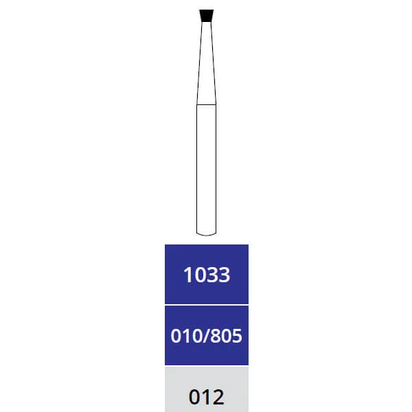 Diamond Burs, Inverted Cone, Medium, FG 012