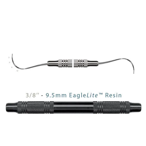 مسابير، # 2 Nabers، DE، أسود، EagleLite مقبض راتنج