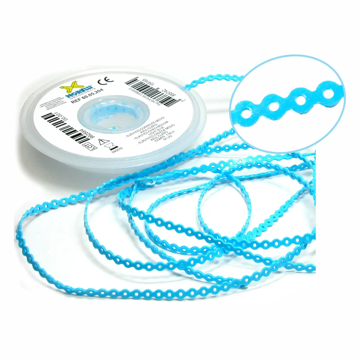Elastic Chain Medium (Short), Baby Blue