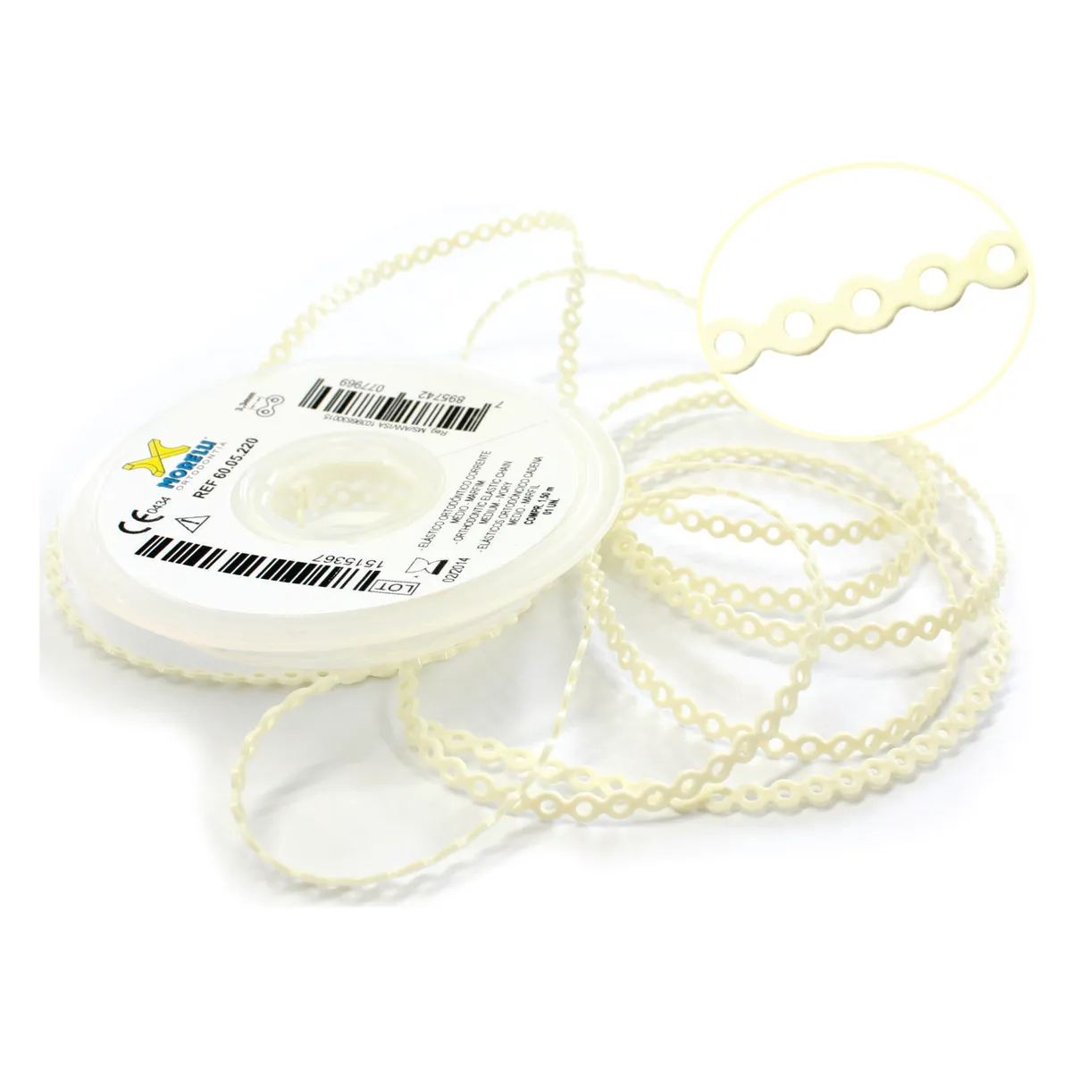 Elastic Chain Medium (Short), Ivory