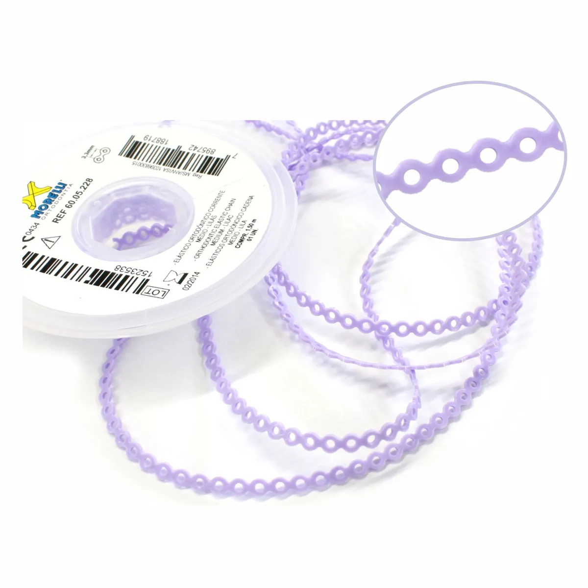 Elastic Chain Medium (Short), Lilac