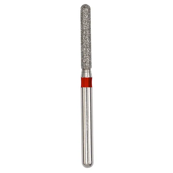 Diamond Bur, FG 014, Fine, Cylinder Round Shoulder ISO #141