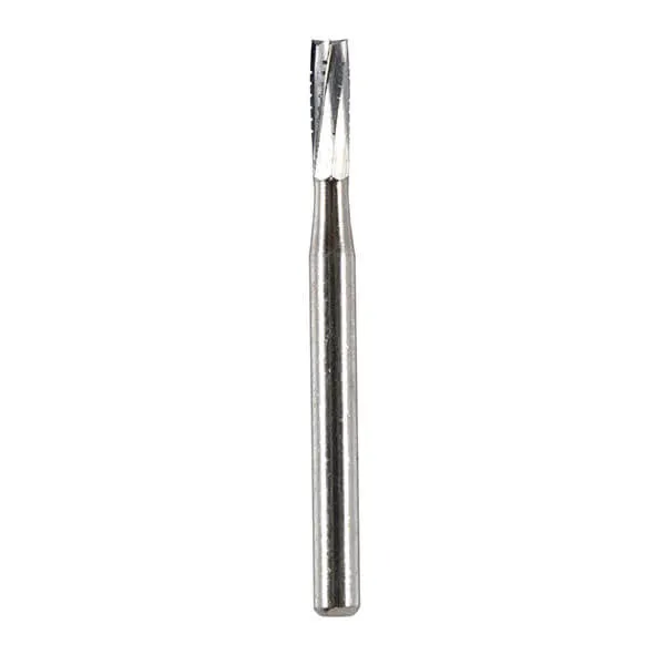 Fissure Carbide Bur, FG 012, Long Cylinder ISO #110