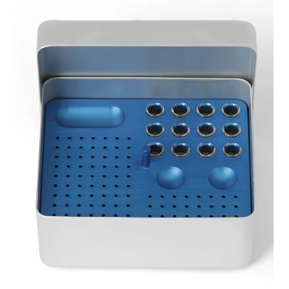 Endodontic Box Aluminum Medium, Blue