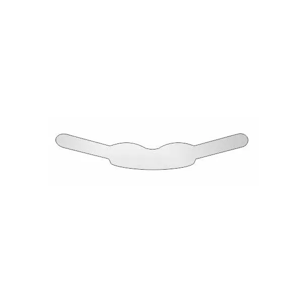 شرائط مسندة معدنية للأضراس، سمك 0.05mm