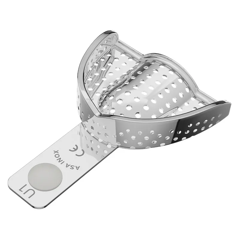 S.S. Perforated Impression Tray Perma-Lock Upper #1