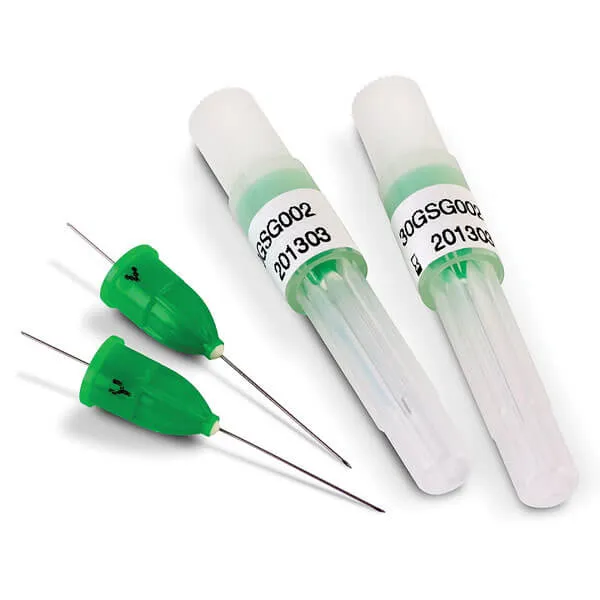 إبرة قصيرة 27G x 25mm