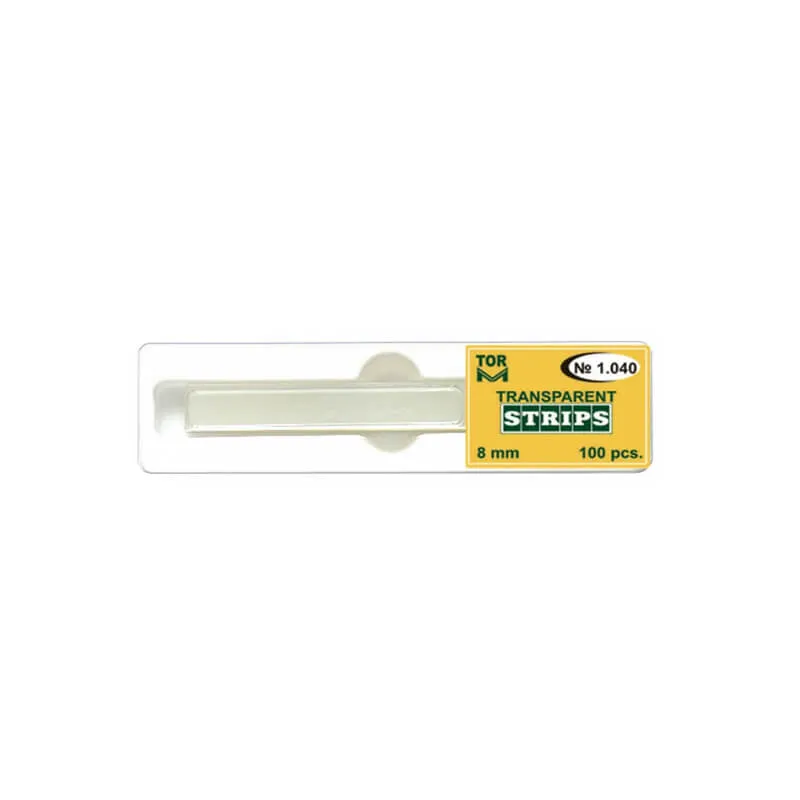 شرائط شفافة، عرض 8mm، طول 100mm