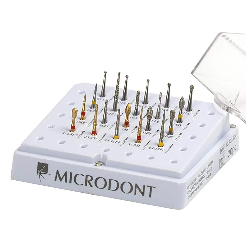Dental Operative-Polishing Burs, FG, Kit/20