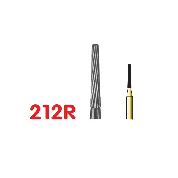 سنابل كربيد الأسنان الشقي FG212R, FG-010