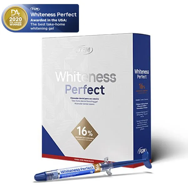 Whiteness Perfect 16% CP (3ml) Kit/5 محقن، للاستخدام المنزلي