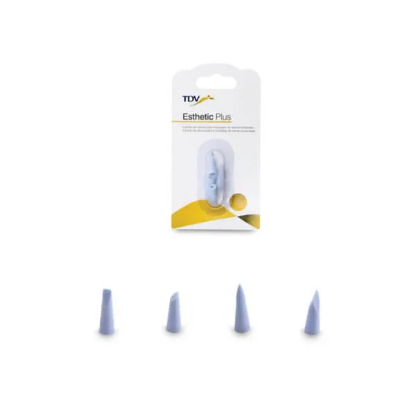 Esthetic Plus Refill، 4 رؤوس فرشاة صلبة