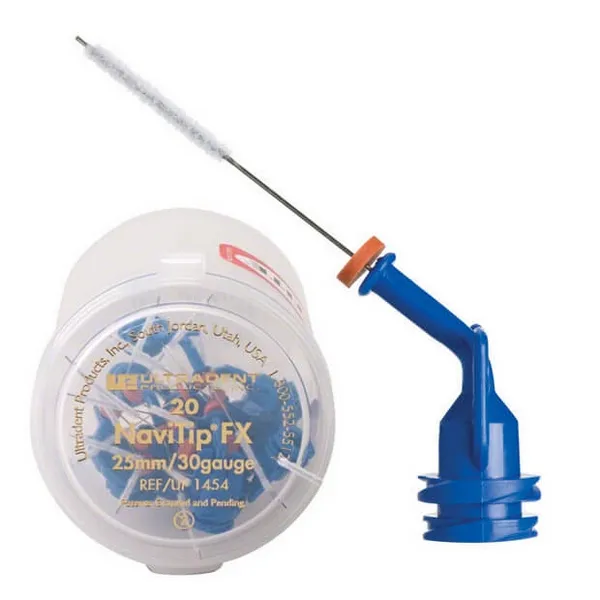 NaviTip FX Tips، زرقاء، 30G، طول 25mm