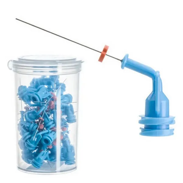 NaviTip, Apex Delivery Tips, 29G, Blue, 25mm Length