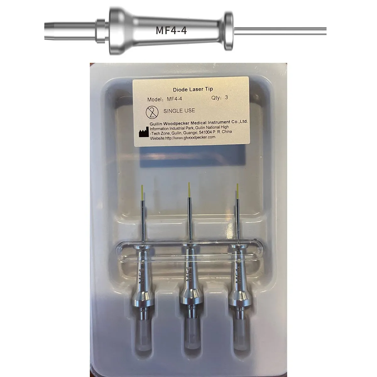 Laser Tips MF4-4، لـ LX16 Plus وLX16، PK/3