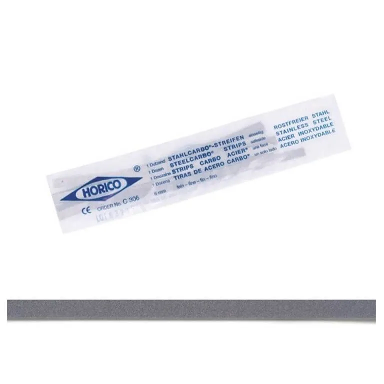 Separating Steel Carbo Strips 314L, Medium Grit, Double Side, 4mm