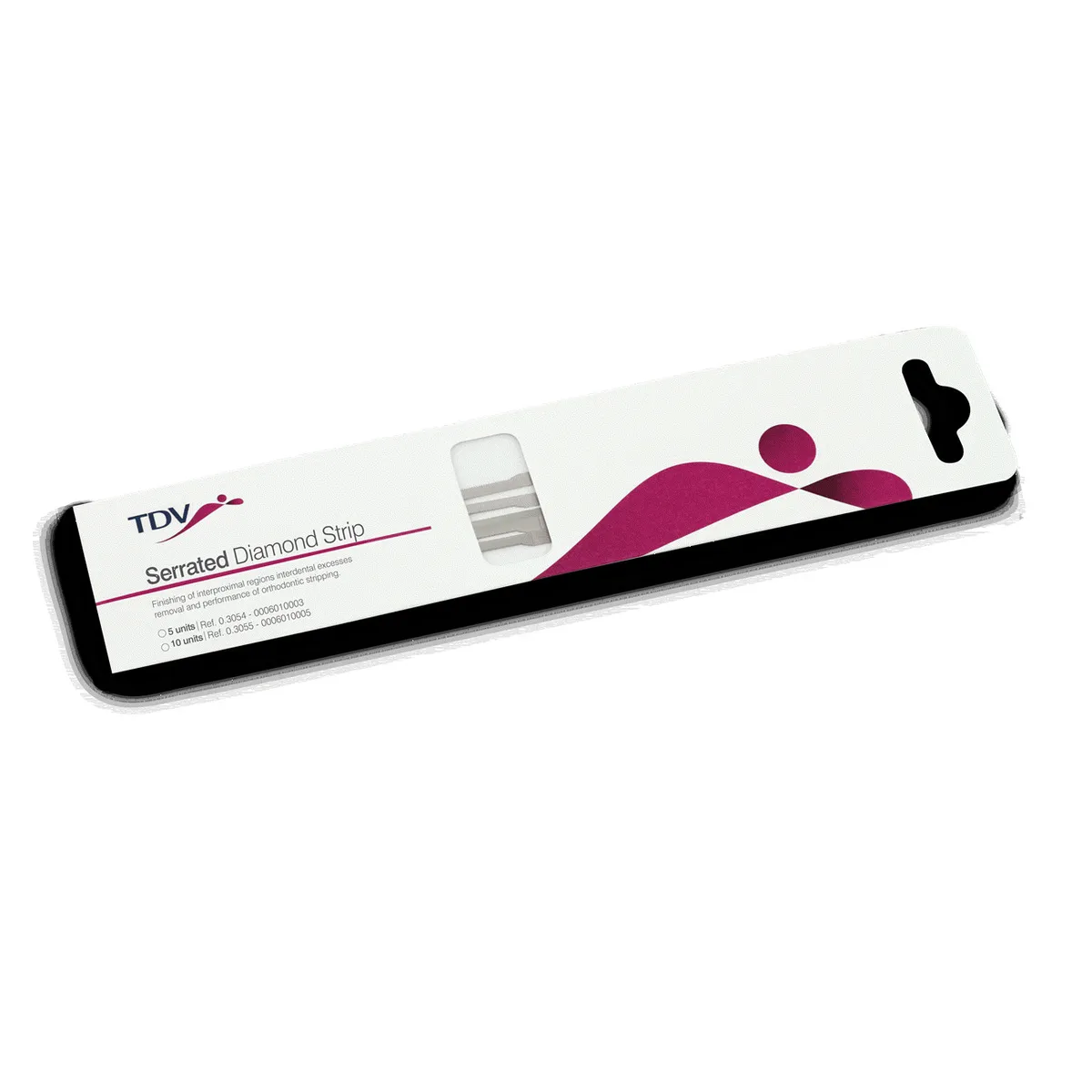 Serrated Diamond Strips, 150mm x 3mm x 0.05mm, PK/10