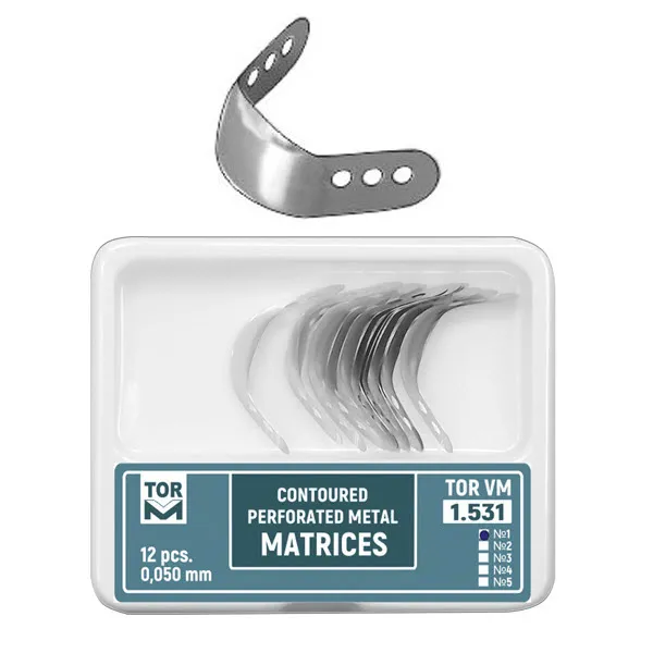 Perforated Contoured Metal Matrices, Small