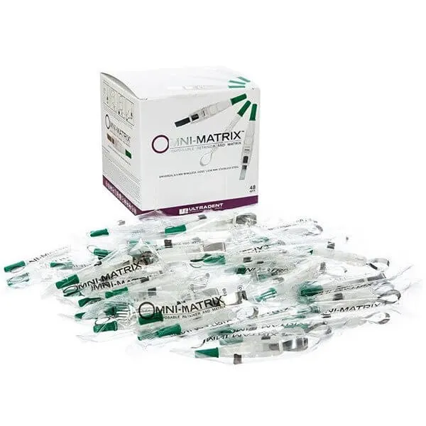 Omni-Matrix Universal 6.5 mm Wingless .0015" SS Green, PK/48