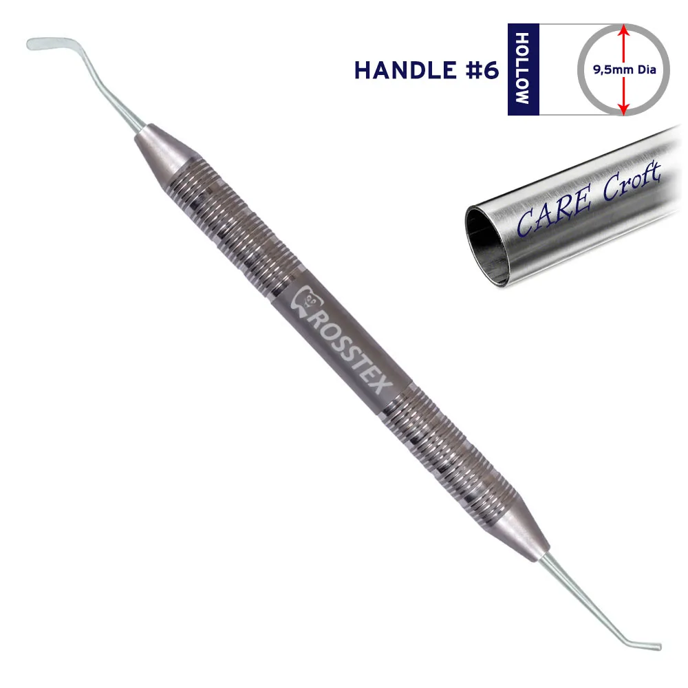 أداة حشو بلاستيكية 2، Goldstein Flexi-Thin، مقبض رقم 4