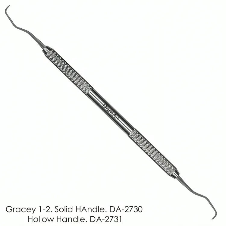 Gracey Curette, 1-2, Hollow Handle