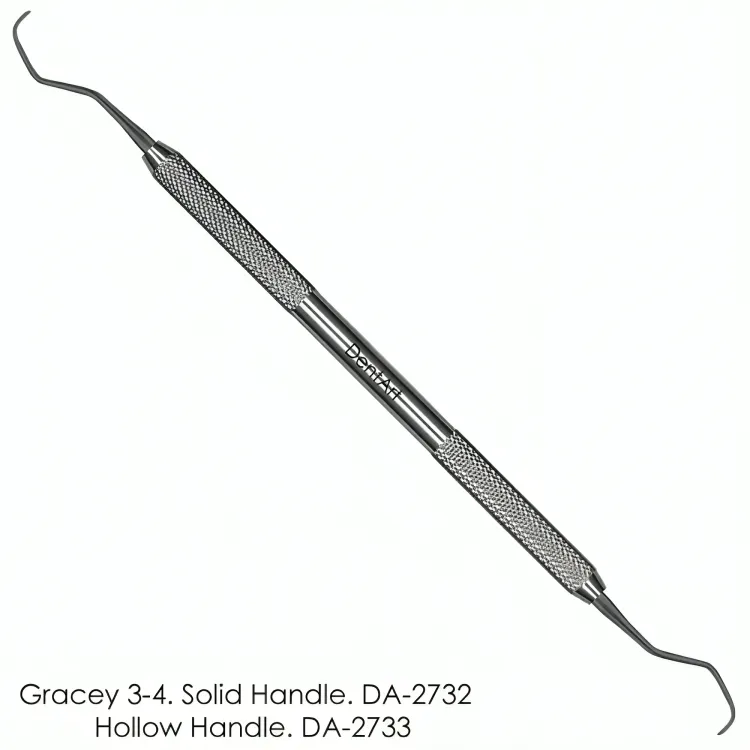Gracey Curette, 3-4, Hollow Handle
