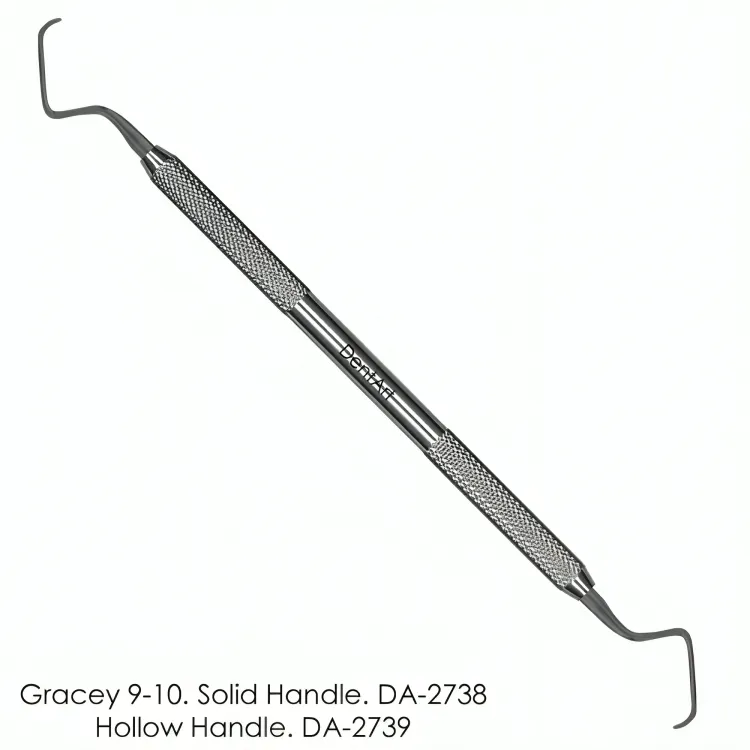 Gracey Curette, 9-10, Hollow Handle