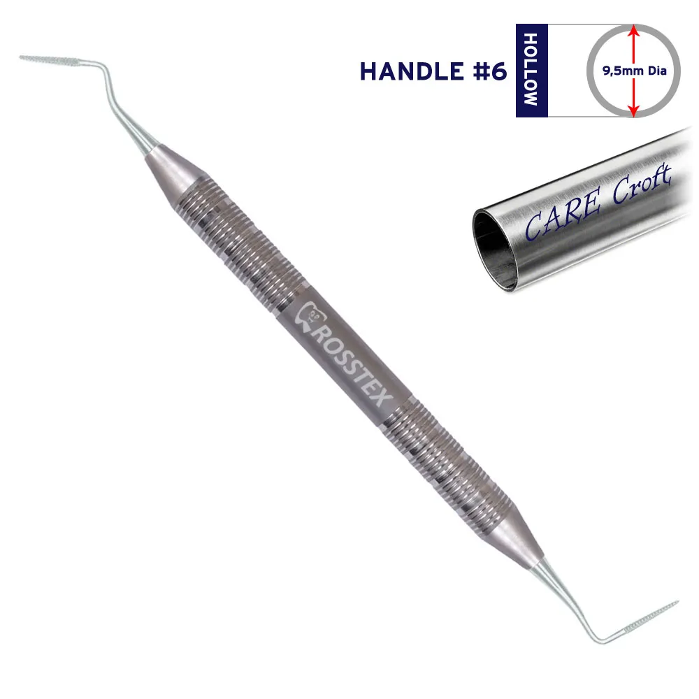 Dental File Sugarman 1S/2S, Handle No. 6