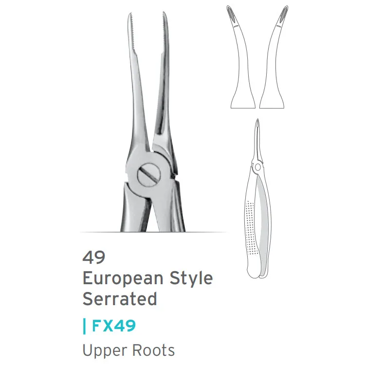 Upper Roots Forceps #49